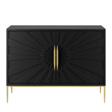 Briar 47" Accent Cabinet in Black
