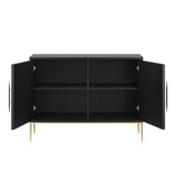 Briar 47" Accent Cabinet in Black