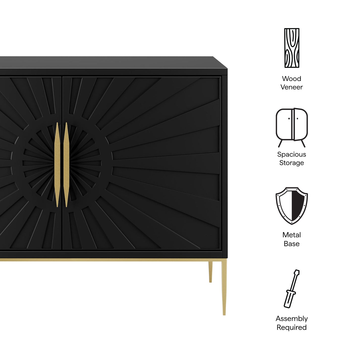 Awaken 47" Accent Cabinet by Furniture For America