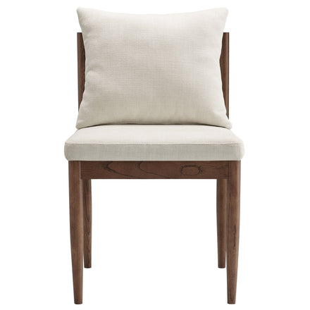 Remington Wood Dining Side Chair in Salt