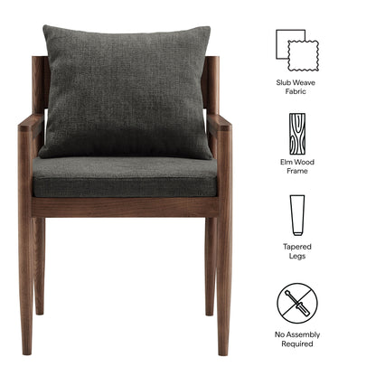 Remington Wood Dining Armchair by Furniture for America