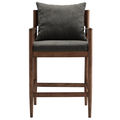 Remington Wood Counter Stool by Furniture For America