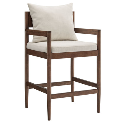 Remington Wood Counter Stool by Furniture For America