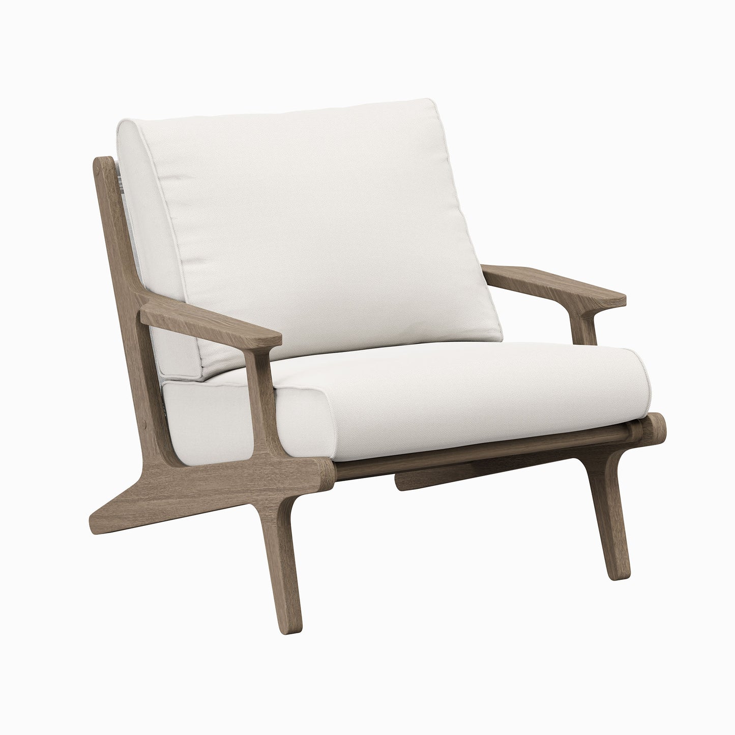 Saratoga 4-Piece Outdoor Patio Teak Wood Furniture Set by Furniture For America