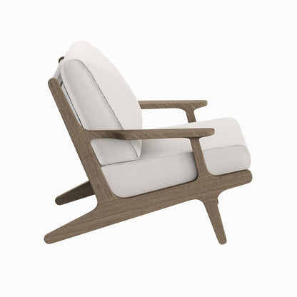 Saratoga Outdoor Patio Teak Wood Armchair by Furniture For America