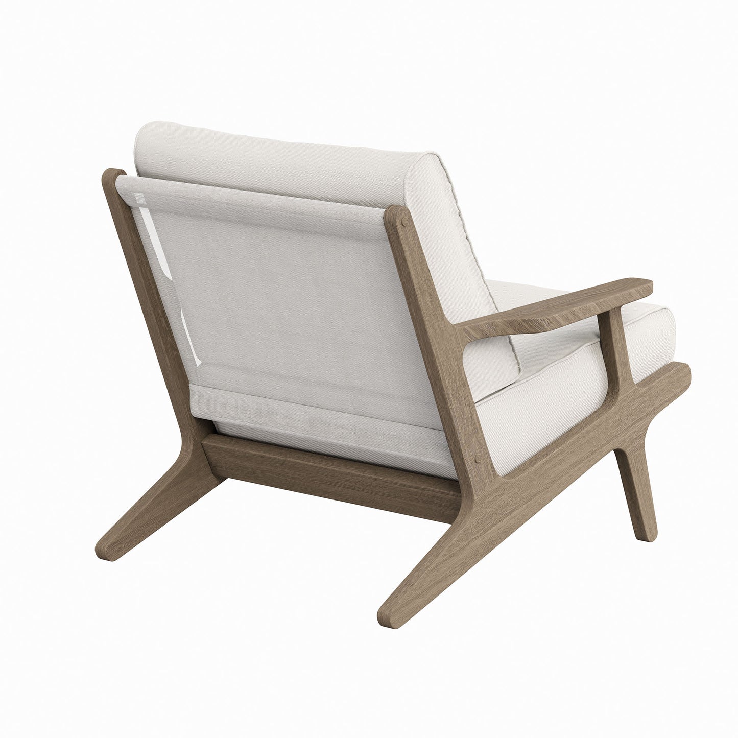 Saratoga Outdoor Patio Teak Wood Armchair by Furniture For America