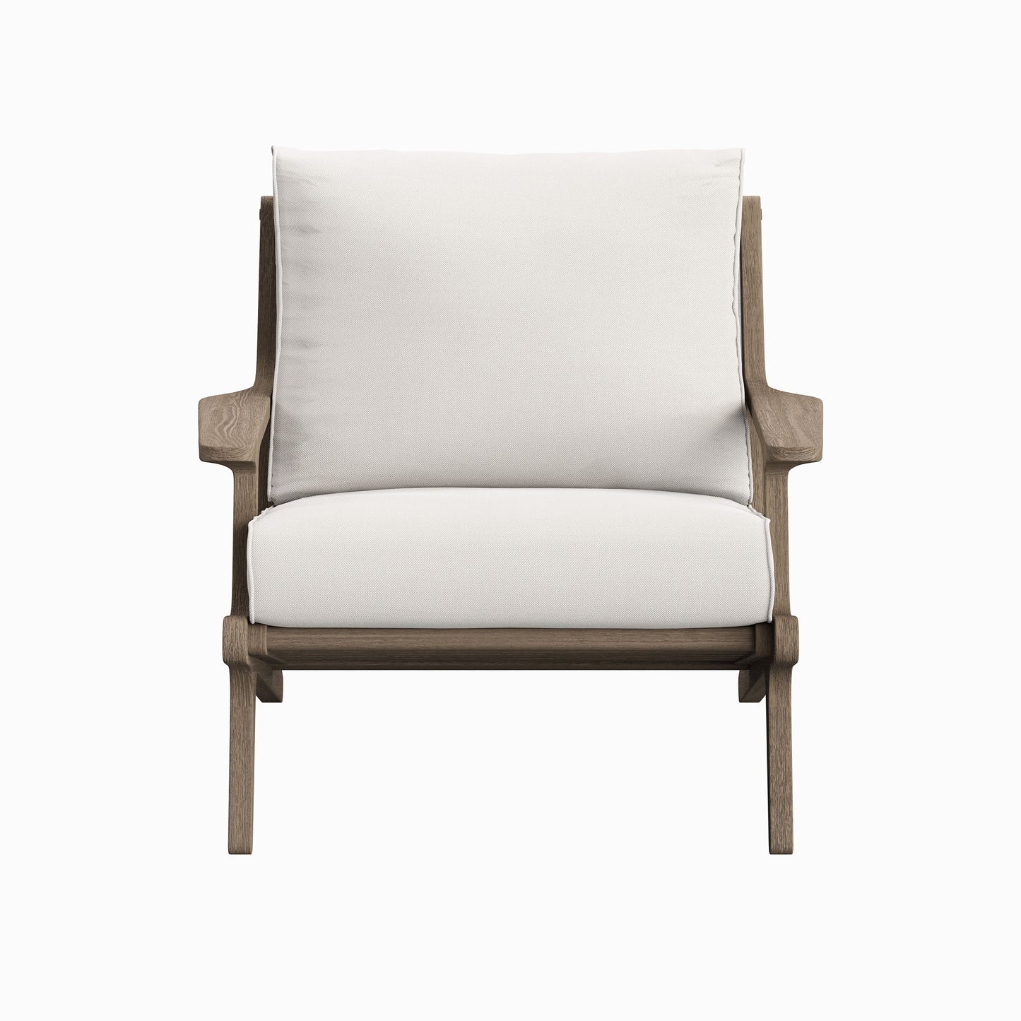 Saratoga Outdoor Patio Teak Wood Armchair by Furniture For America