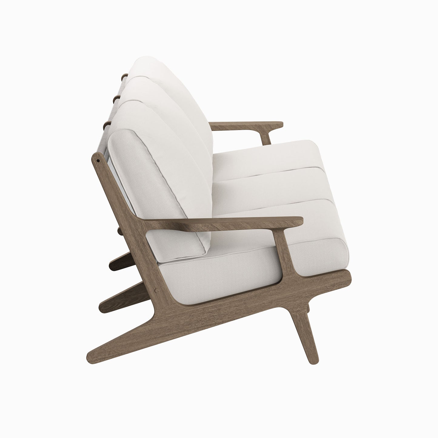 Saratoga 4-Piece Outdoor Patio Teak Wood Furniture Set by Furniture For America