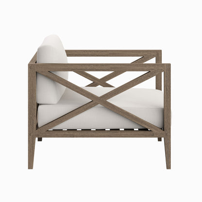 Northlake Outdoor Patio Teak Armchair by Furniture For America