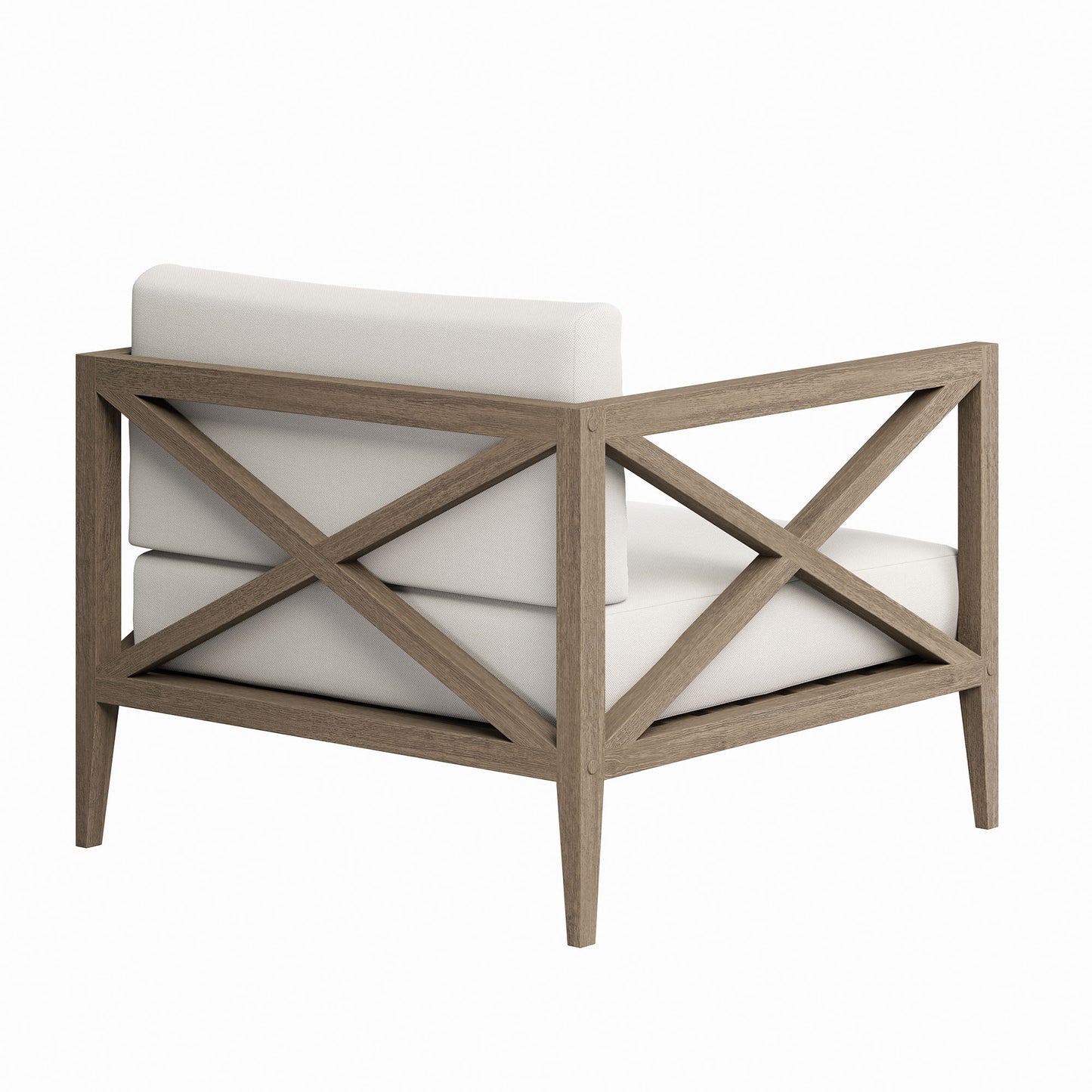 Northlake Outdoor Patio Teak Armchair by Furniture For America