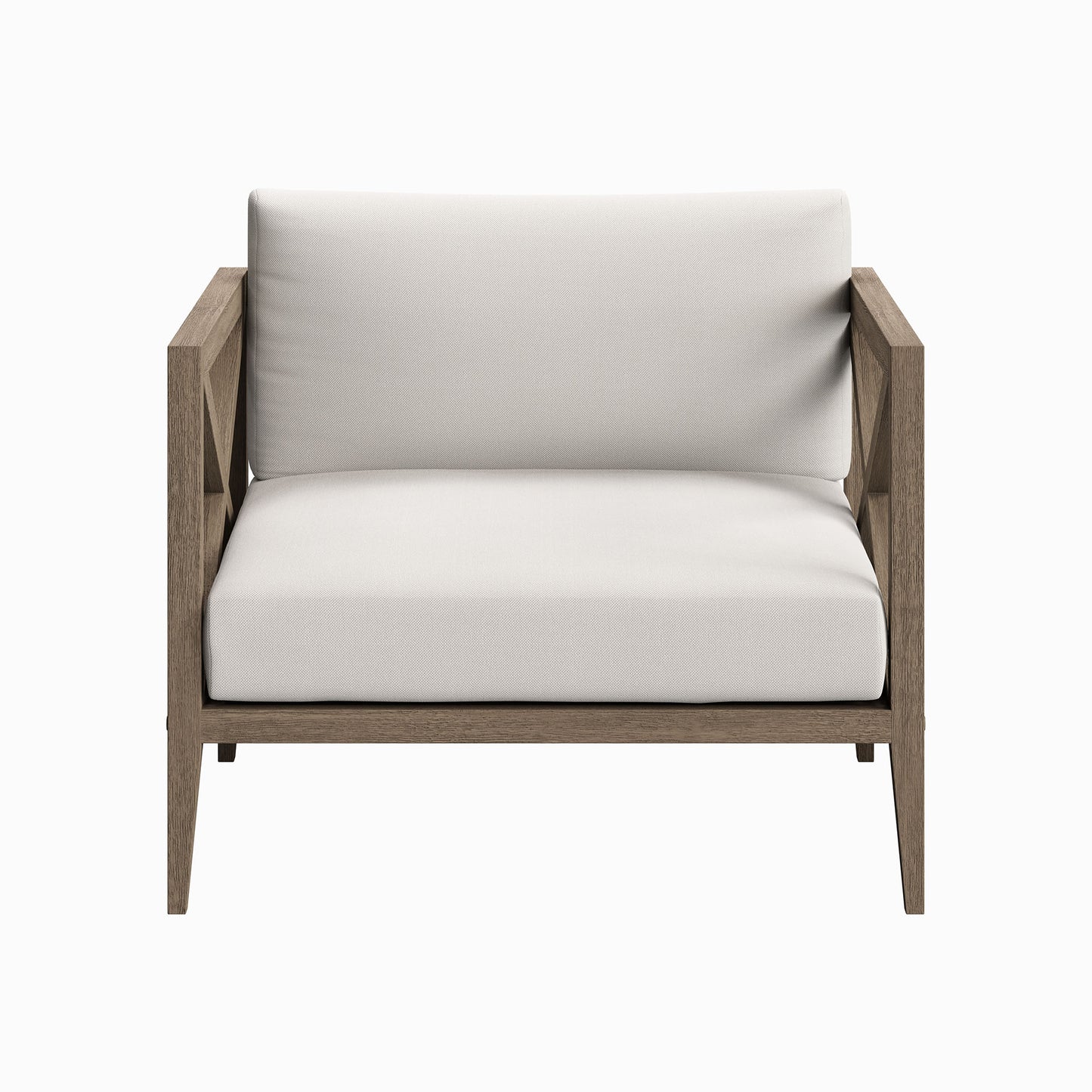 Northlake Outdoor Patio Teak Armchair by Furniture For America