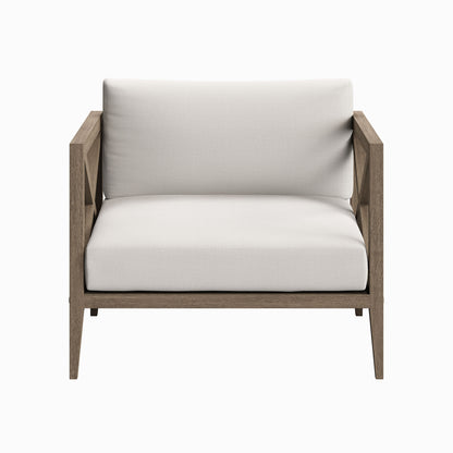 Northlake Outdoor Patio Teak Armchair by Furniture For America