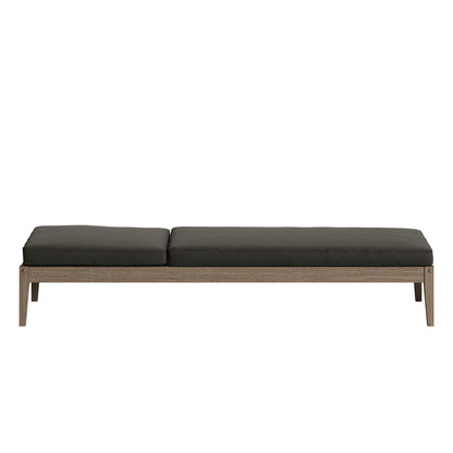 Northlake Outdoor Patio Teak Chaise Lounge by Furniture for America
