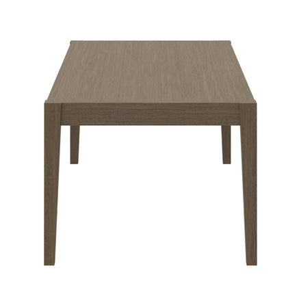 Northlake 9-Piece Outdoor Patio Teak Wood Dining Set in Weathered Gray Flint