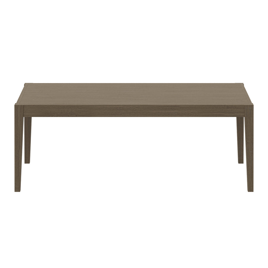 Roan 9-Piece Outdoor Patio Teak Wood Dining Set in Weathered Gray Flint