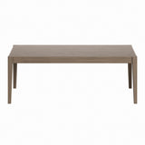 Roan 7-Piece Outdoor Patio Teak Wood Dining Set in Weathered Gray Flint