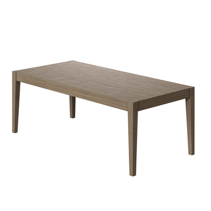 Northlake 83" Rectangular Outdoor Patio Teak Dining Table by Furniture For America