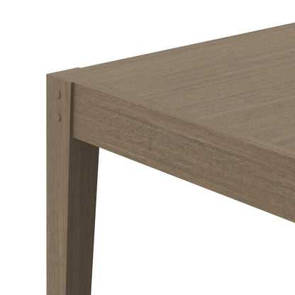 Northlake 83" Rectangular Outdoor Patio Teak Dining Table by Furniture For America