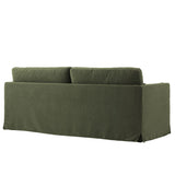 Boal 85" Slipcovered Fabric Sofa in Sage