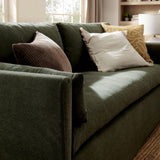 Boal 85" Slipcovered Fabric Sofa in Sage