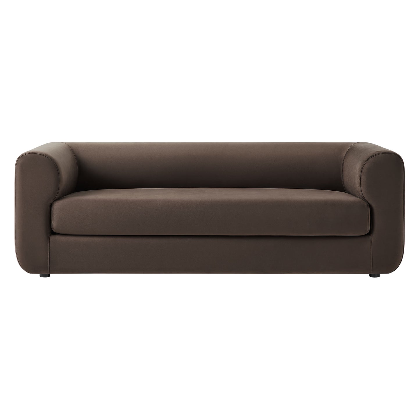 Leif 89" Performance Velvet Upholstered Sofa by Furniture for America