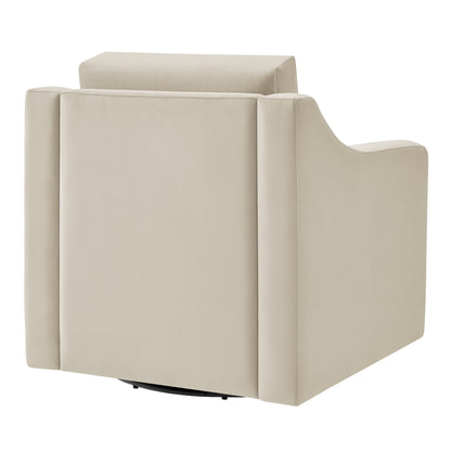 Liora Performance Velvet Armchair by Furniture For America