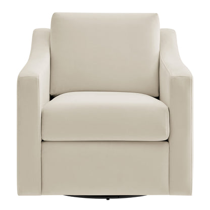 Liora Performance Velvet Armchair by Furniture For America