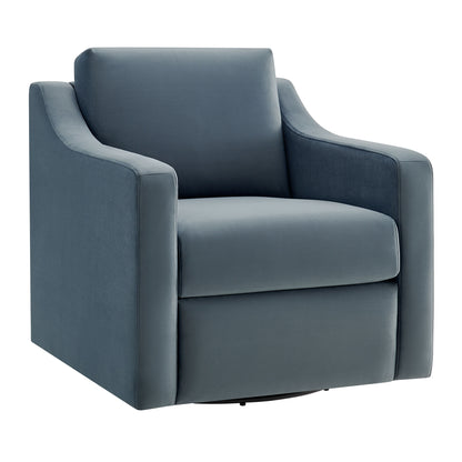 Liora Performance Velvet Armchair by Furniture For America