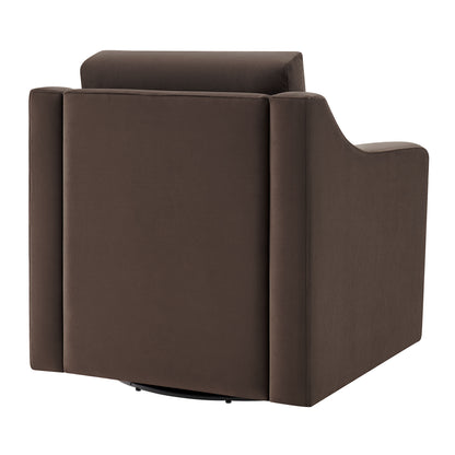 Liora Performance Velvet Armchair by Furniture For America