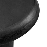 Lochlan Mango Wood Side Table in Black