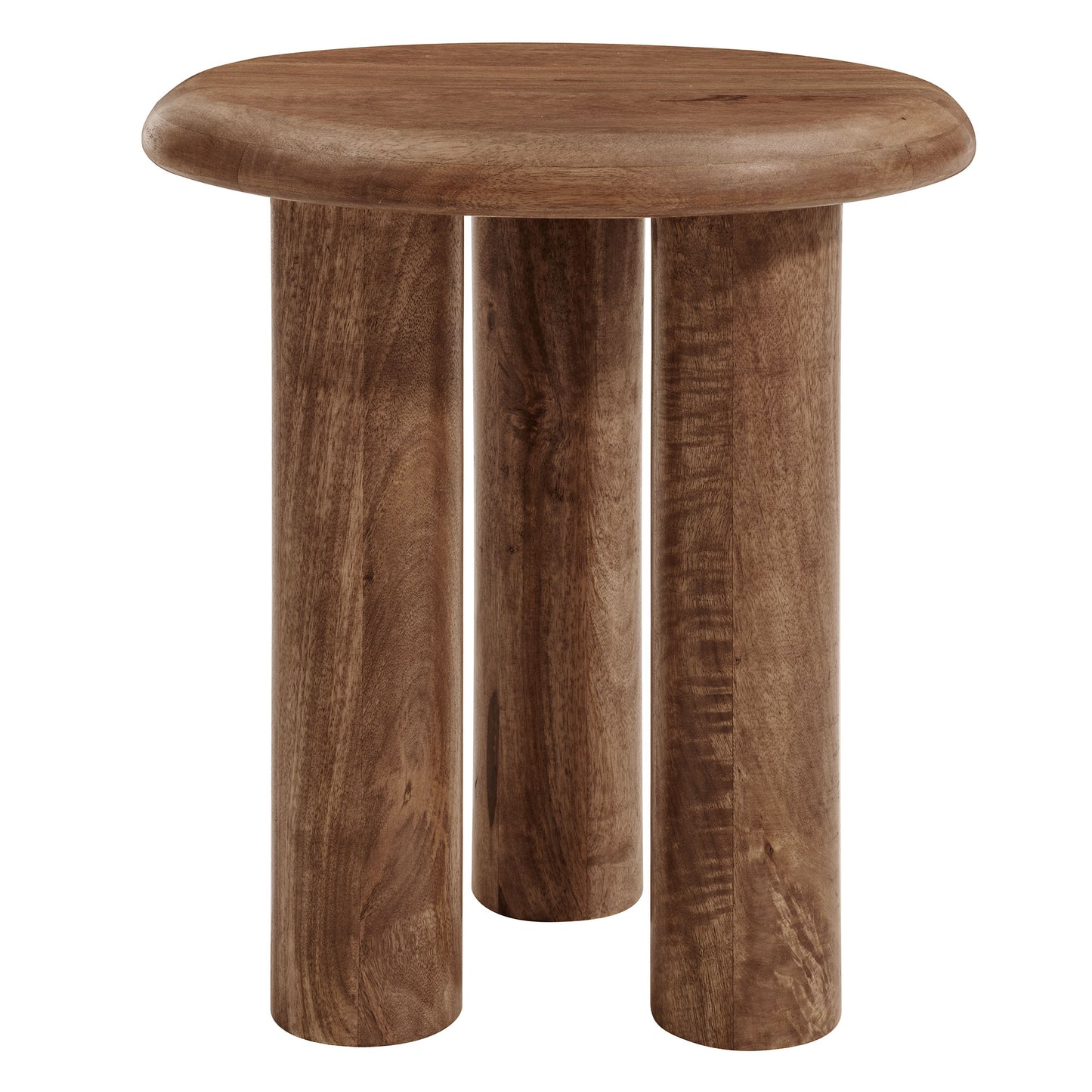 Mavina Mango Wood Side Table by Furniture For America