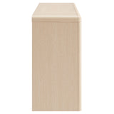 Linnea 4-Door Sideboard Storage Display Cabinet in Ash
