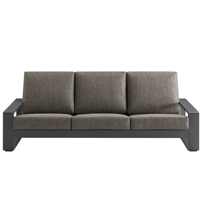 Lirienne Outdoor Patio Aluminum Sofa by Furniture for America