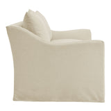 Malbec 70" Linen Blend Slipcovered Loveseat in Linen