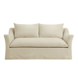 Malbec 70" Linen Blend Slipcovered Loveseat in Linen