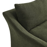 Malbec 70" Linen Blend Slipcovered Loveseat in Sage