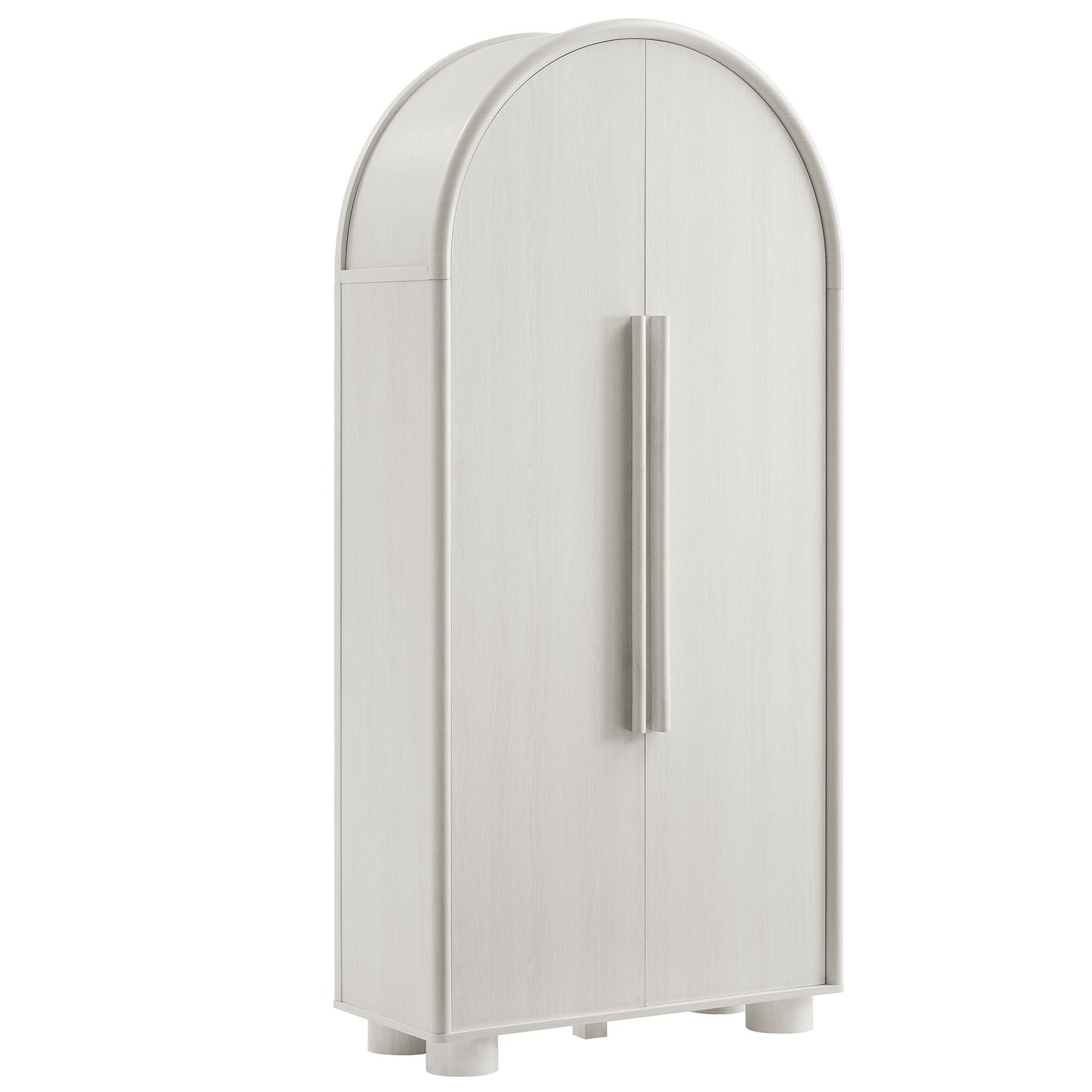 Bellamy Tall Arched Storage Cabinet by Furniture For America