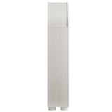 Bamboo Tall Arched Storage Cabinet in Ash