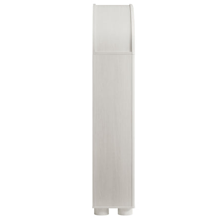 Bellamy Tall Arched Storage Cabinet in Ash