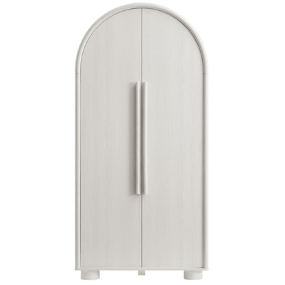 Bellamy Tall Arched Storage Cabinet by Furniture For America