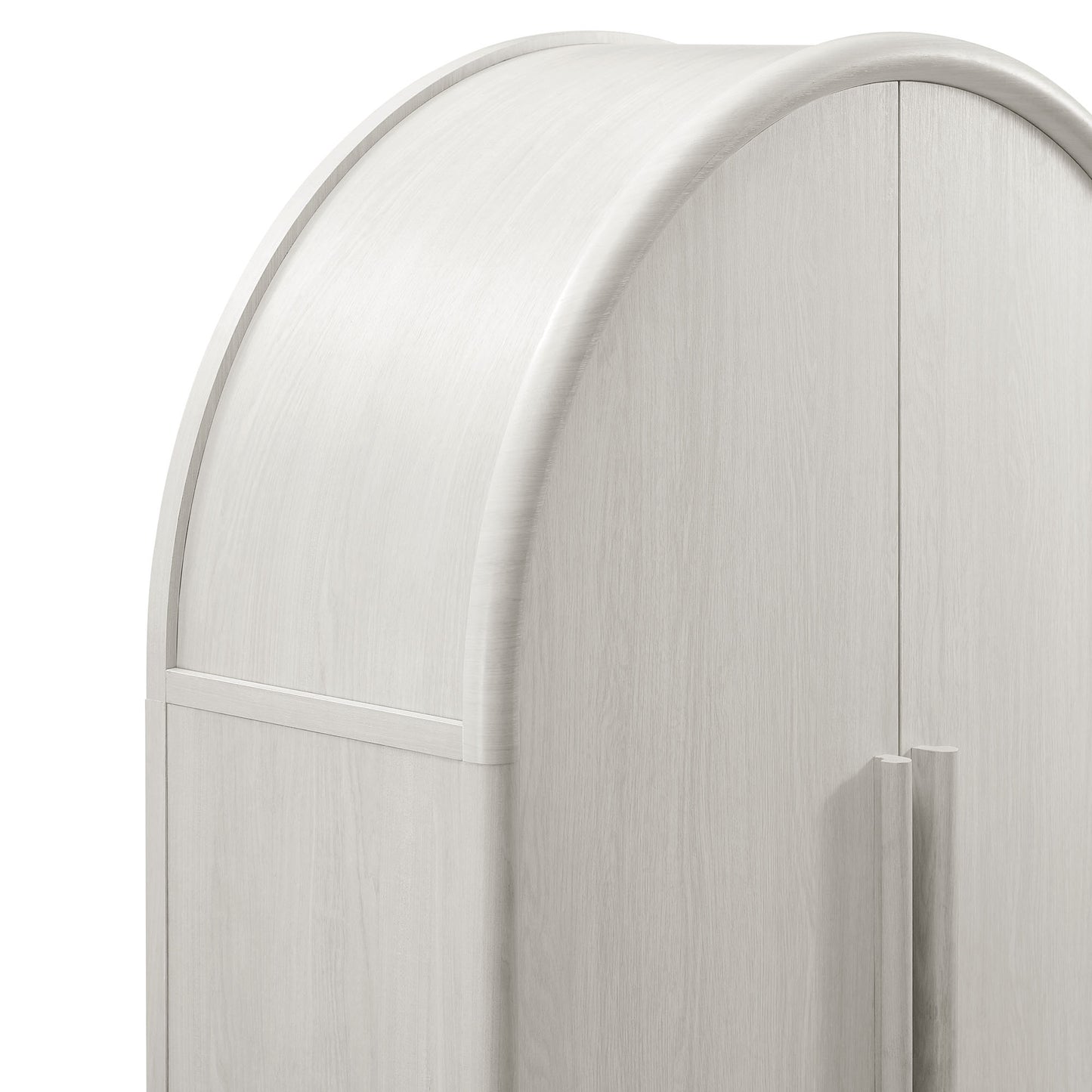 Bellamy Tall Arched Storage Cabinet by Furniture For America