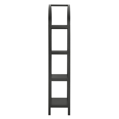Vexley 72 Inch Tall Narrow Arched Bookshelf by Furniture For America