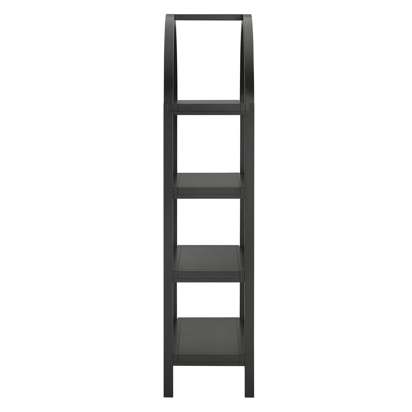 Vexley 60 Inch Arched Bookshelf by Furniture For America