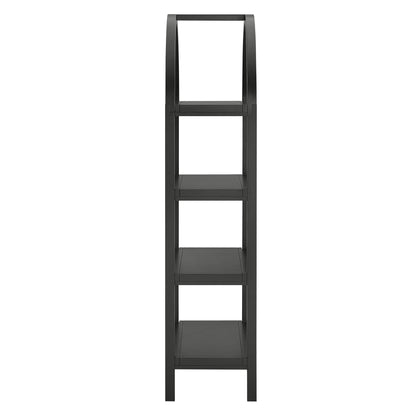 Vexley 60 Inch Arched Bookshelf by Furniture For America