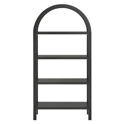 Vexley 60 Inch Arched Bookshelf by Furniture For America