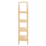 Sercial 60 Inch Arched Bookshelf in Natural