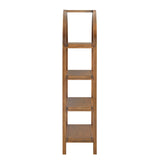 Sercial 60 Inch Arched Bookshelf in Walnut
