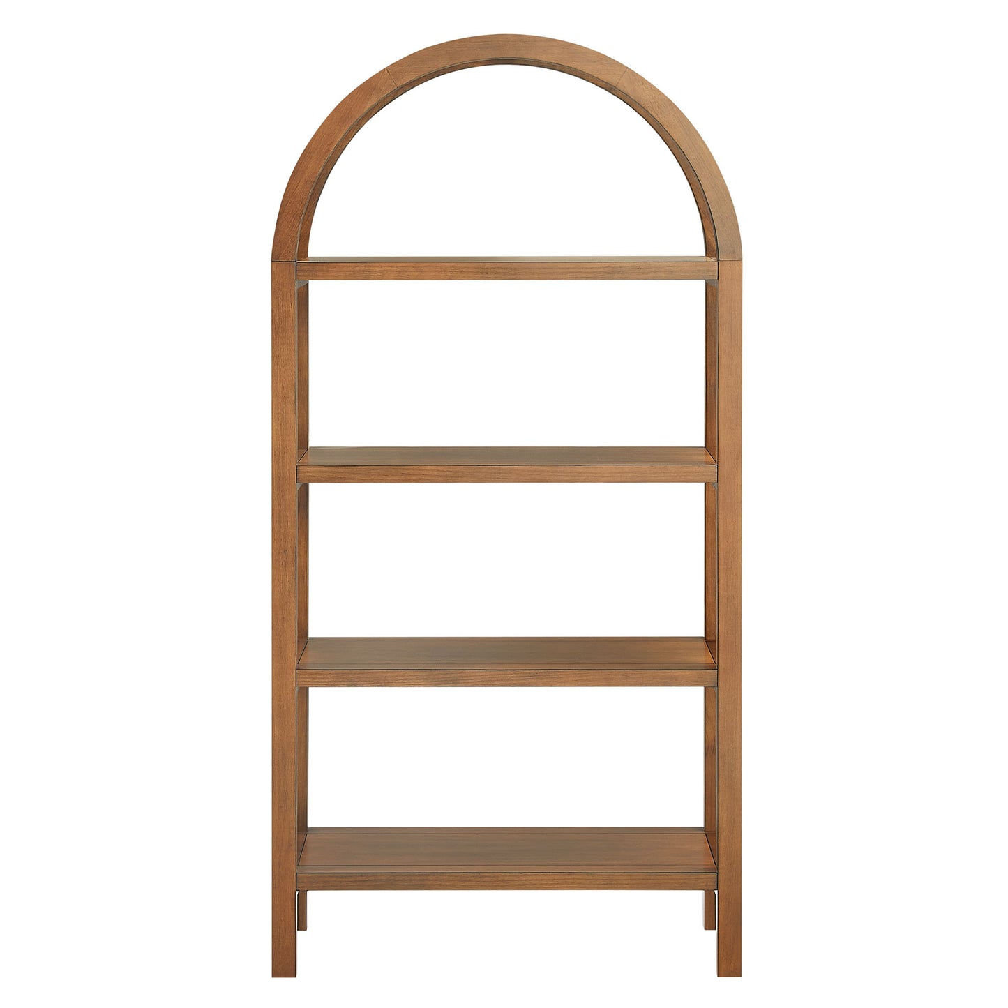 Vexley 60 Inch Arched Bookshelf by Furniture For America