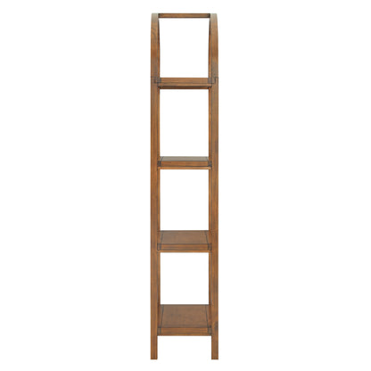 Vexley 72 Inch Large Arched Bookshelf by Furniture For America