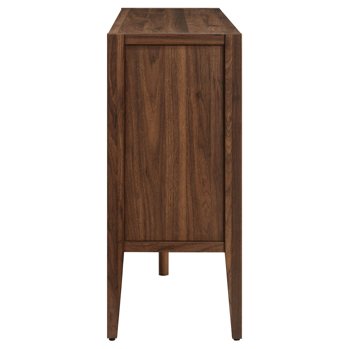 Nell 72" Glass Door Sideboard Storage Display Cabinet by Furniture For America